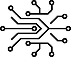 digital wallpaper tech circuit circuit traces neon blue lines stable engineered aesthetic hint of code digital backbone no chaos calm logic vector