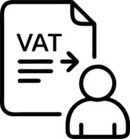Digital seller in bare workspace tests VAT invoicing tools refining automated templates ensuring flawless record generation with each transaction vector