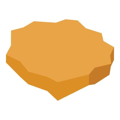 Large gold nugget representing financial success and wealth