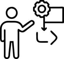 cost saving and allocation and automation vector