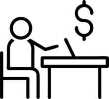 Charity treasurer in empty boardroom aligns records decoding tax for non profits preserving mission and donor trust vector