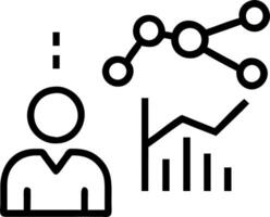 Analyst peers via data cluster faint signals drift chest eases gentle wave uncovers fresh routes stable calm blooms vector