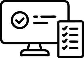 Analyst in clean workspace tests multiple tools conducting tax software comparison aiming for accuracy and ease vector
