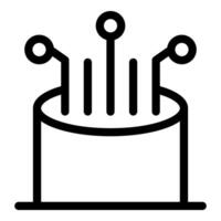 Hardware security protecting data center with multiple connections vector