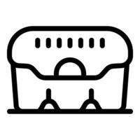 Wet wipes container providing convenient cleaning solution vector