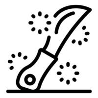 Cleaning tool removing dust and germs with sparkling effect vector