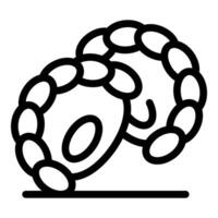 Streptococcus pneumoniae bacteria multiplying by binary fission, creating oval shaped diplococci vector