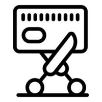 Scissors cutting credit card symbolizing end of debt or shopping addiction vector