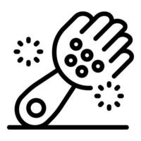 Baby rattle spreading sparkling dust for a playful atmosphere vector