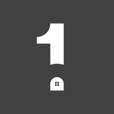 Minimalist Number One Design