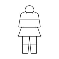 A man in a suit standing in front of a white background vector