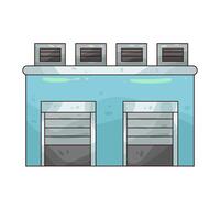 Loading Dock illustration vector