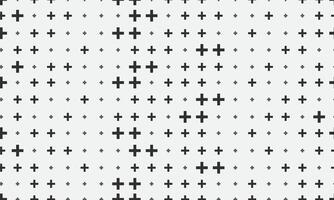 Medical cross seamless pattern. Plus background. Geometric pattern. vector