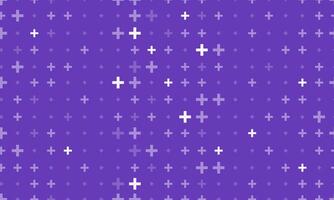 Medical cross seamless pattern. Plus background. Geometric mathematical pattern. vector