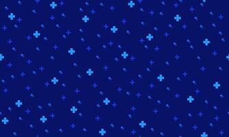 Medical cross seamless pattern. Plus background. Geometric mathematical vector