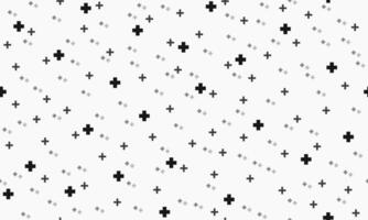 Medical cross seamless pattern. Plus background. mathematical pattern. vector