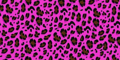 Leopard seamless pattern. Animalistic print for fabric, paper. background vector