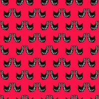Folk ornamental bird seamless pattern. Suitable for printing on fabric and paper. vector