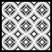 a black and white geometric pattern on a white background vector