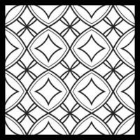 a black and white geometric pattern on a black background vector
