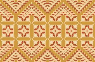 Moroccan Abstract Colorful Geometric Pattern Backgroundfolk Embroidery, Aztec Geometric Ornament Print. Design for Carpet, Wallpaper, Clothing, Wrapping, Fabric vector