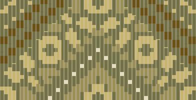 Ethnic Fabric Pixel Geometric Ethnic Patternfolk Embroidery, Aztec Geometric Ornament Print. Design for Carpet, Wallpaper, Clothing, Wrapping, Fabric vector