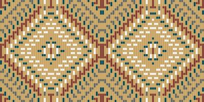 African Arabic Pattern Mehndifolk Embroidery, Aztec Geometric Ornament Print. Design for Carpet, Wallpaper, Clothing, Wrapping, Fabric vector