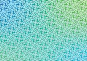 Green gradient geometry abstract art background vector