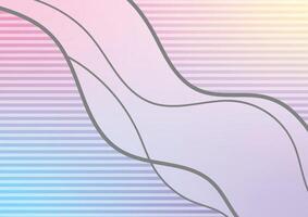 Soft art purple pattern line graphic presentation background vector