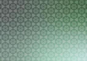 Geometry pattern gradient green triangle background vector