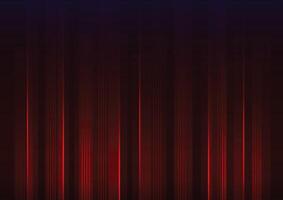 Modern dark red tech presentation background vector
