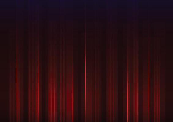 Modern dark red tech presentation background