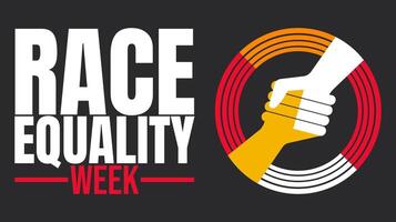 Race Equality Week Unite for Inclusion and Diversity vector