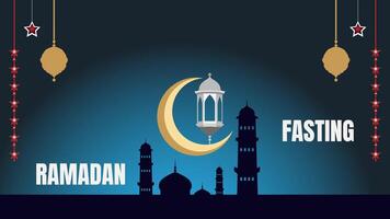Ramadan Fasting A Month of Reflection and Devotion vector