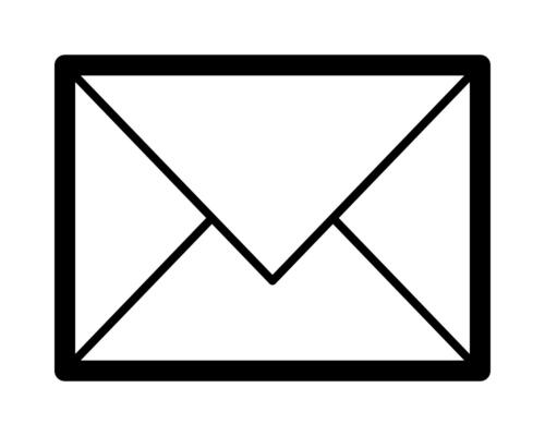 Bold, minimalist envelope icon. Perfect for website design, app interfaces, or any project needing a clean, modern communication symbol. Instantly recognizable and highly versatile.