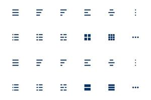 Line hamburger icon menu for mobile navigation. interface symbol for app or website. vector