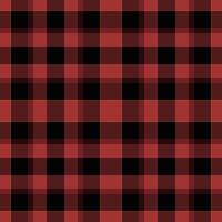 Perfection texture seamless check, scenery textile fabric pattern. Diwali background tartan plaid in red and black colors. vector