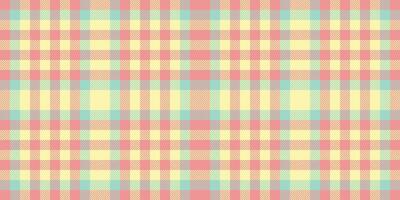 Other tartan plaid pattern, repeating texture fabric . Xmas background check seamless textile in red and yellow colors. vector