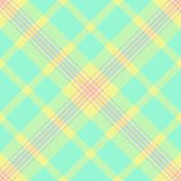 Vibrant pastel plaid pattern. Perfect for textile designs, website backgrounds, or fashion projects. The intersecting lines create a dynamic, modern aesthetic. Ideal for spring or summer themes. vector