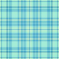 October plaid texture , majestic seamless pattern fabric. Festival tartan background check textile in cyan and teal colors. vector