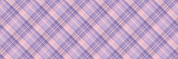 Textured texture plaid pattern, ethnic check tartan . Customizable textile background seamless fabric in light and pastel colors. vector