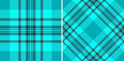 Textile fabric pattern of plaid texture background with a check seamless tartan. Set in space colors. Creative gift paper ideas. vector
