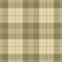 Oktoberfest check texture tartan, checkered textile fabric pattern. Victorian seamless background plaid in light and yellow colors. vector