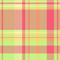 Hounds tooth tartan check , age background texture seamless. Comfort fabric textile plaid pattern in green and red colors. vector