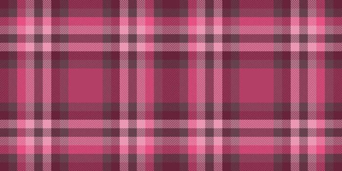 Elegant pink and mauve plaid pattern. Perfect for textile design, fashion, and website backgrounds. Seamless repeat texture adds sophisticated style to any project. Ideal for branding or apparel. vector