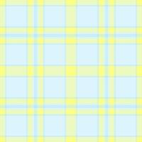 Neutral pattern fabric textile, diagonal check tartan texture. Internet background seamless plaid in light and yellow colors. vector