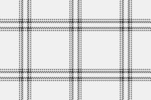 Stylish monochrome plaid pattern. Subtle grey and white check design, perfect for textile prints, fashion, website backgrounds, or packaging. vector