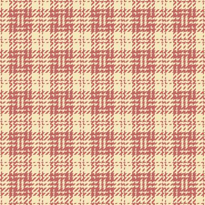 Customized check fabric pattern, long plaid background. Proud seamless textile tartan texture in light and red colors.