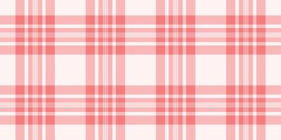 Glamour texture pattern textile, ethnicity fabric background check. Lumberjack plaid seamless tartan in light and sea shell colors. vector