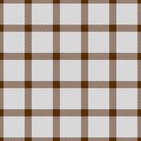 Robe tartan textile, invite texture seamless pattern. Mosaic check plaid fabric background in orange and gainsboro colors. vector